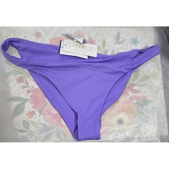 l*space Other - NWOT L*Space XL Camacho Classic Bikini Swim Bottom Amethyst Purple 124587